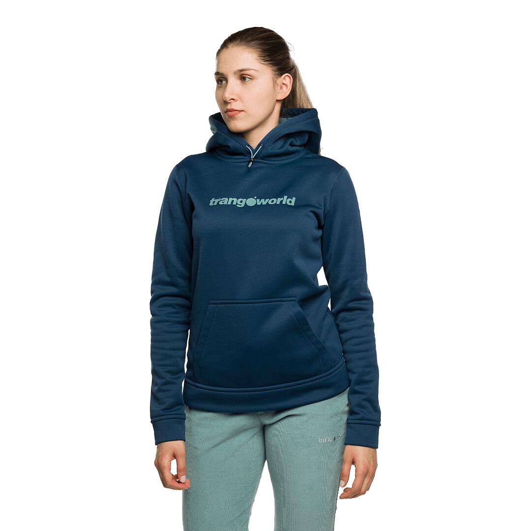 Sweat à capuche Trangoworld modèle PC004848-513 pour femmes 5/7