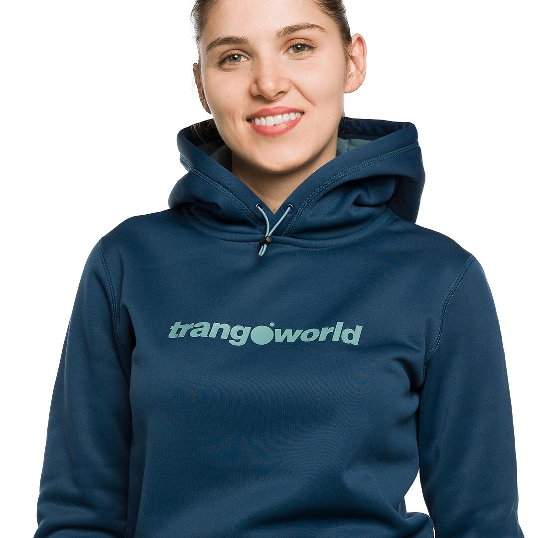 Sweat à capuche Trangoworld modèle PC004848-513 pour femmes 6/7