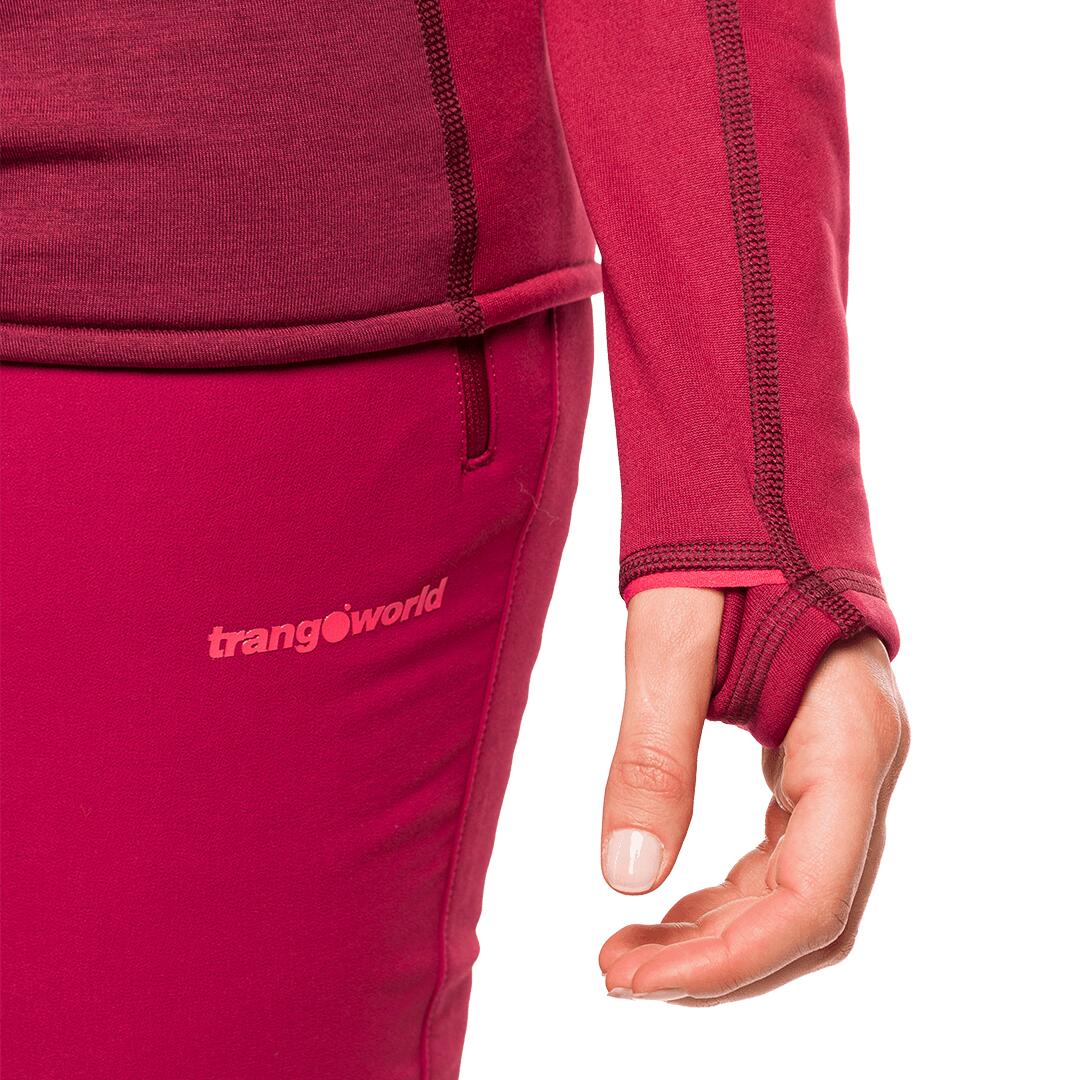 Jersey para Mujer Trangoworld Omessa Rojo 6/6
