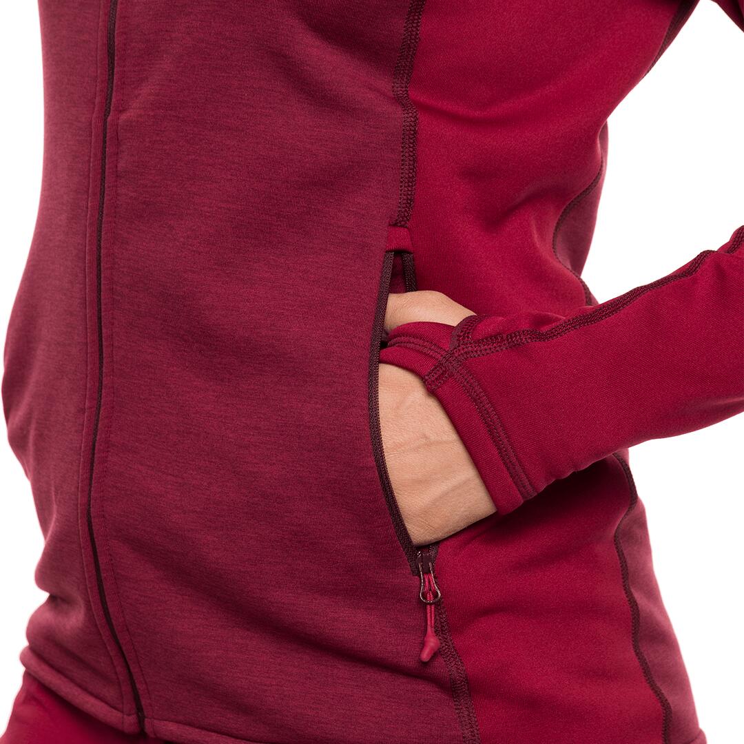 Forro polar para Mujer Trangoworld Ambler Rojo 5/6