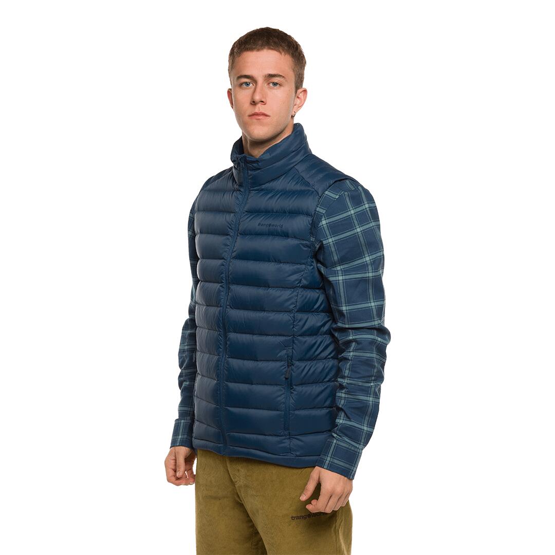 Chaleco para Hombre Trangoworld Otal dc Azul 90g 600cuin 5/7