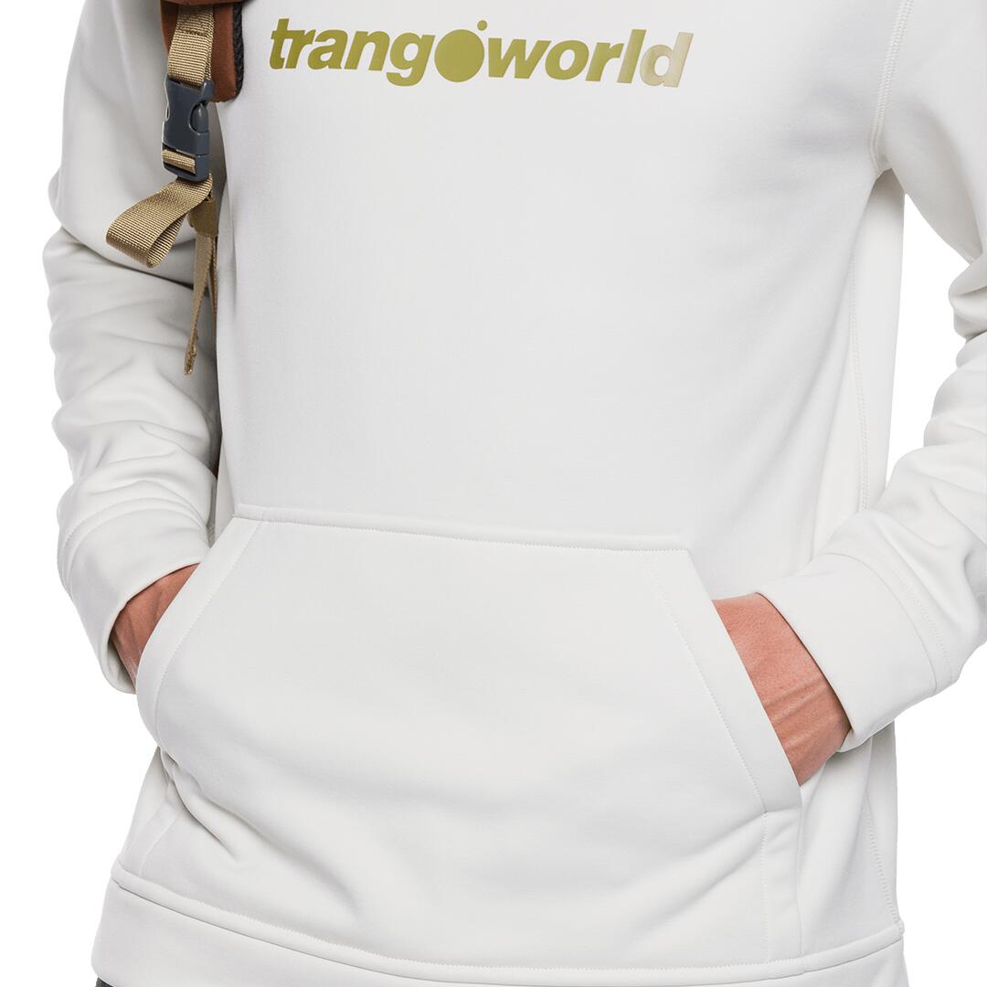 Sudadera para Hombre Trangoworld Login Gris/Verde 6/7