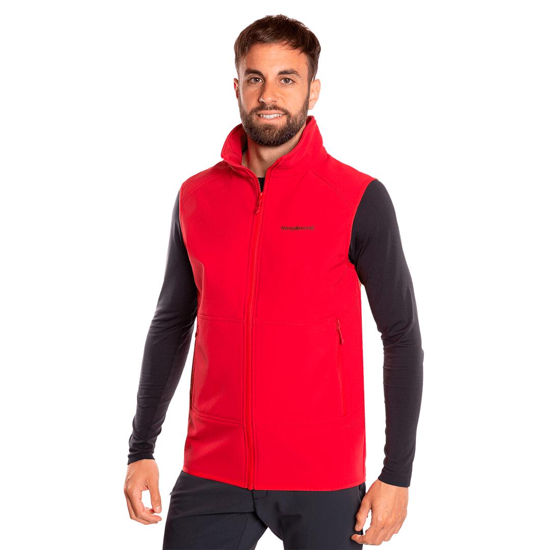 Chaleco para Hombre Trangoworld Vadret Rojo/Rojo 3/5