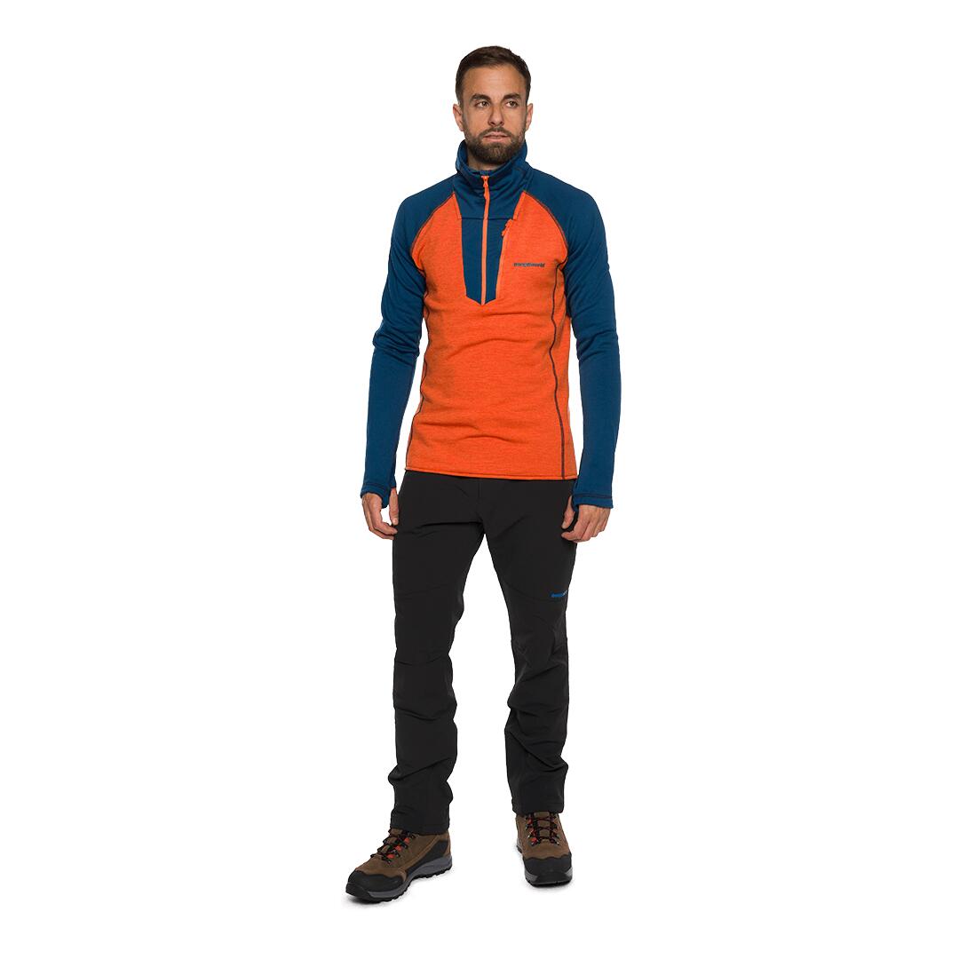 Jersey para Hombre Trangoworld Glyders Naranja/Azul 4/6