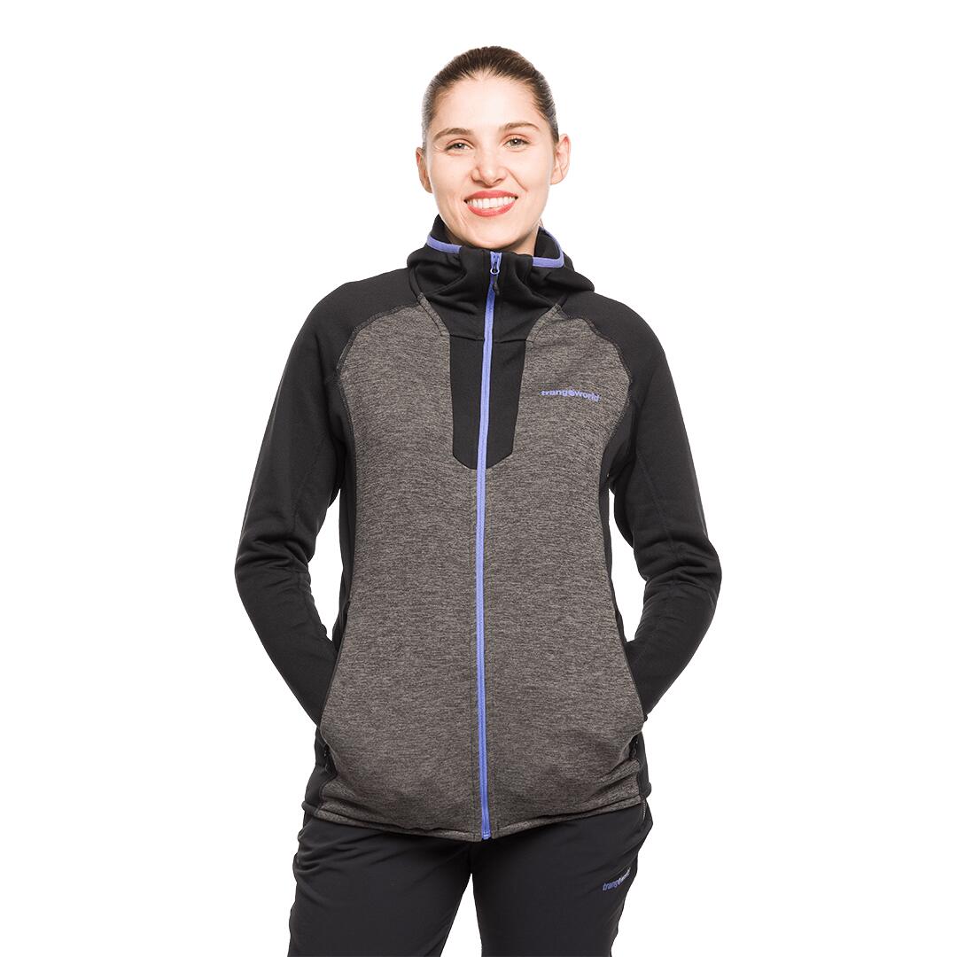 Forro polar para Mujer Trangoworld Ambler Negro 2/7