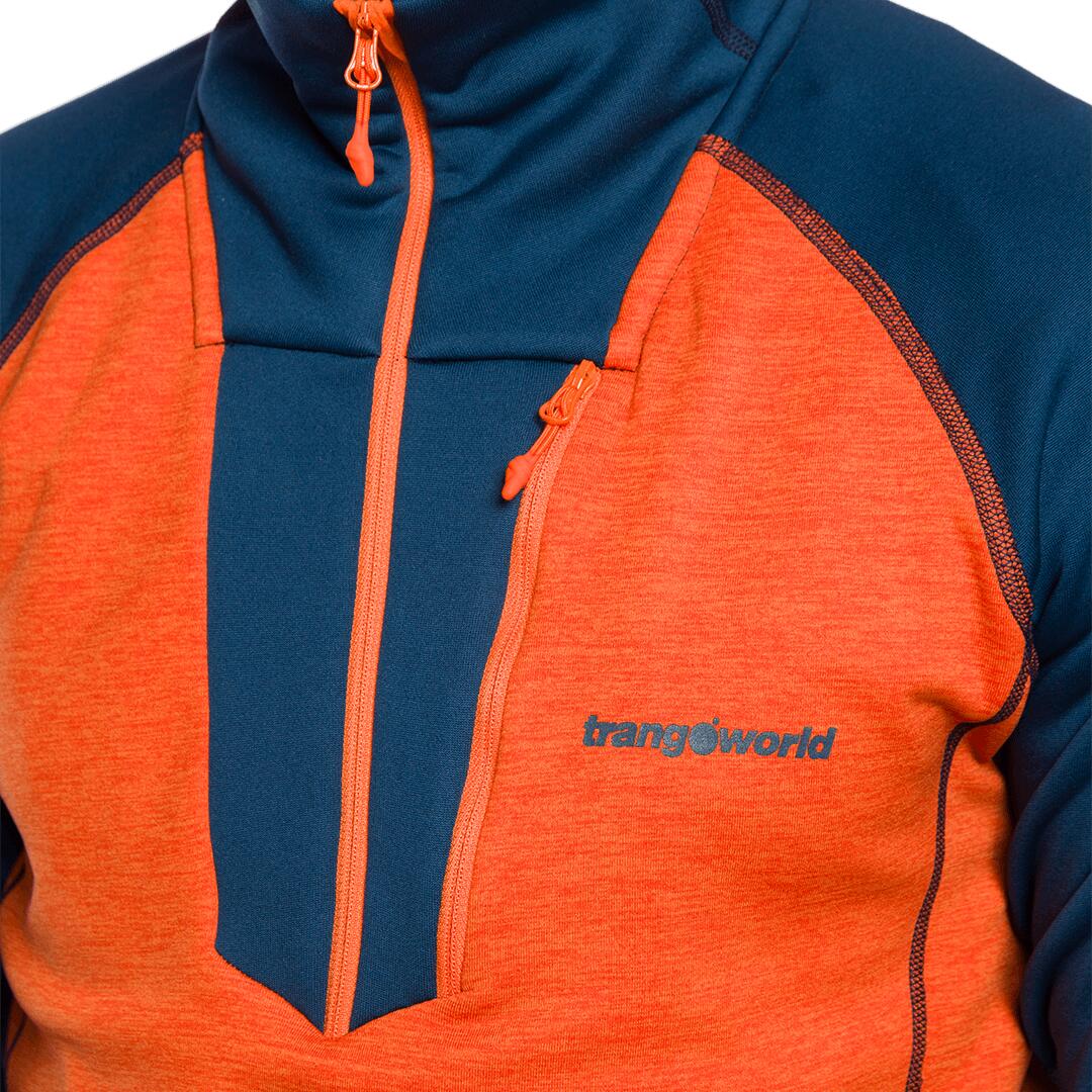 Jersey para Hombre Trangoworld Glyders Naranja/Azul 5/6