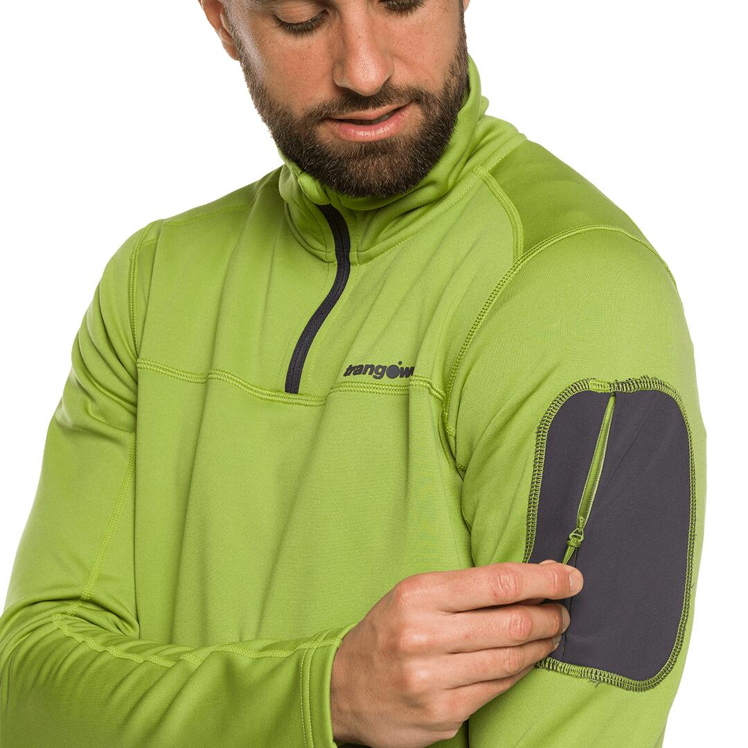 Jersey para Hombre Trangoworld Trieves Verde/Gris 5/7