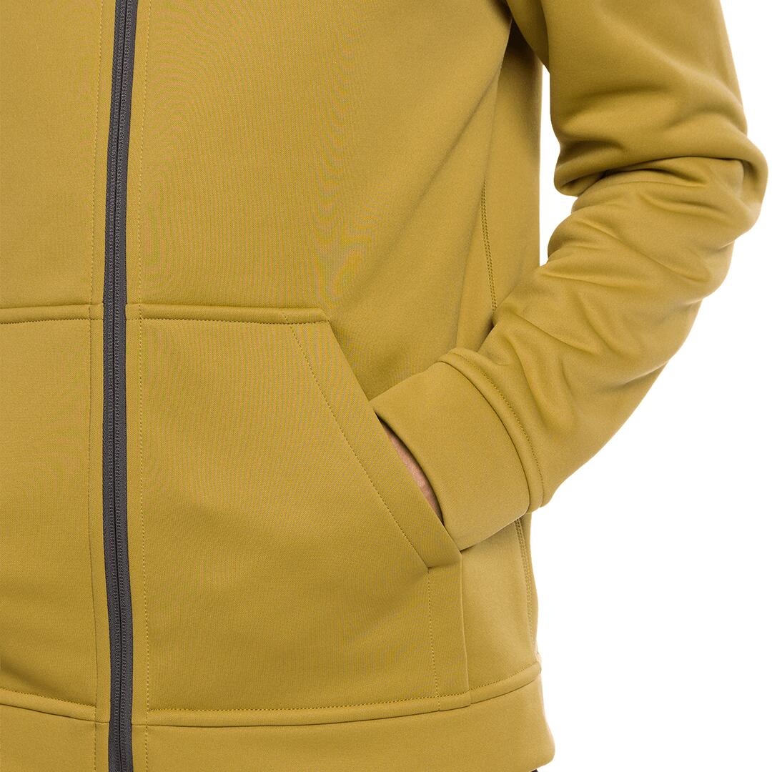 Sudadera con cremallera para Hombre Trangoworld Ripon Verde/Gris 6/6