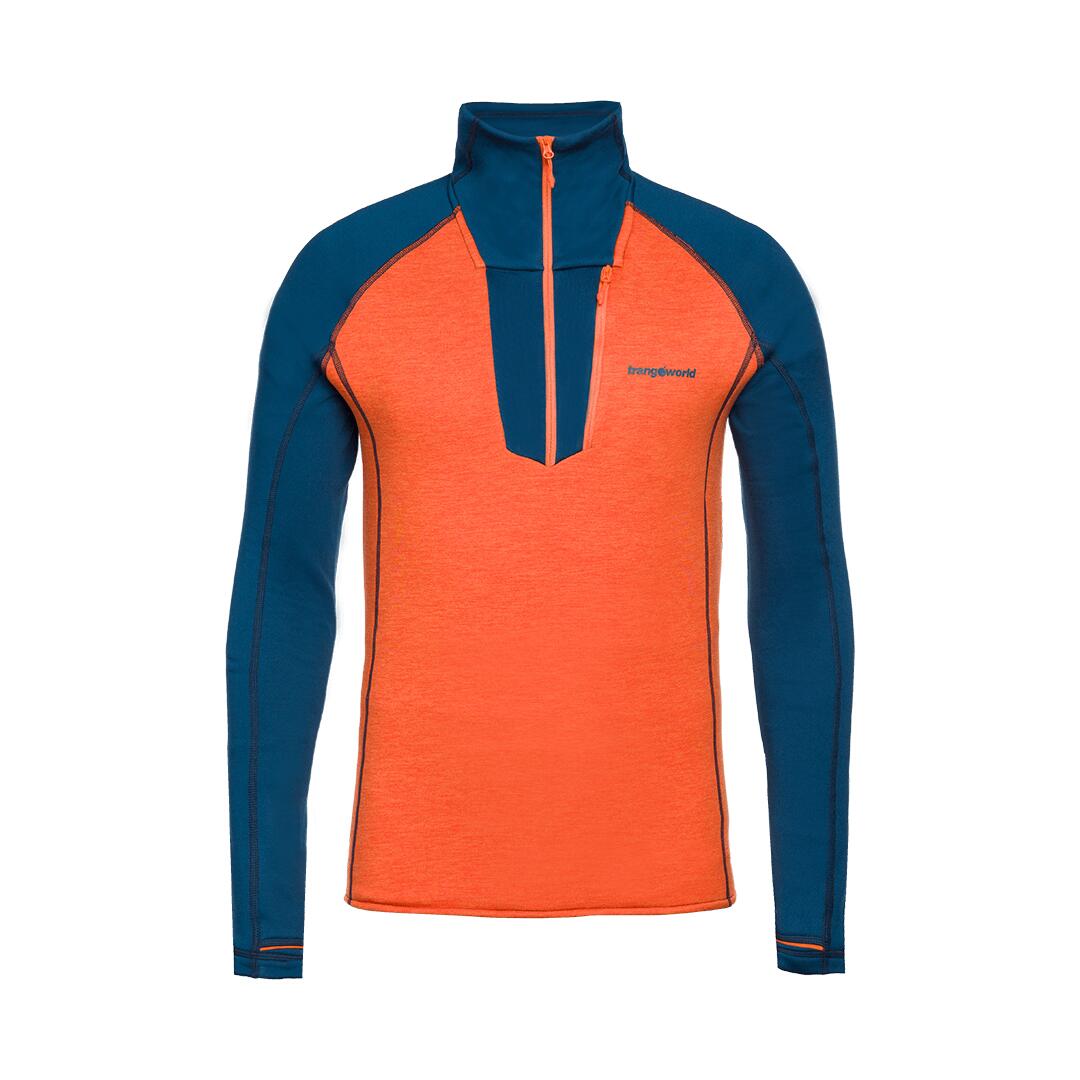 TRANGOWORLD Jersey para Hombre Trangoworld Glyders Naranja/Azul