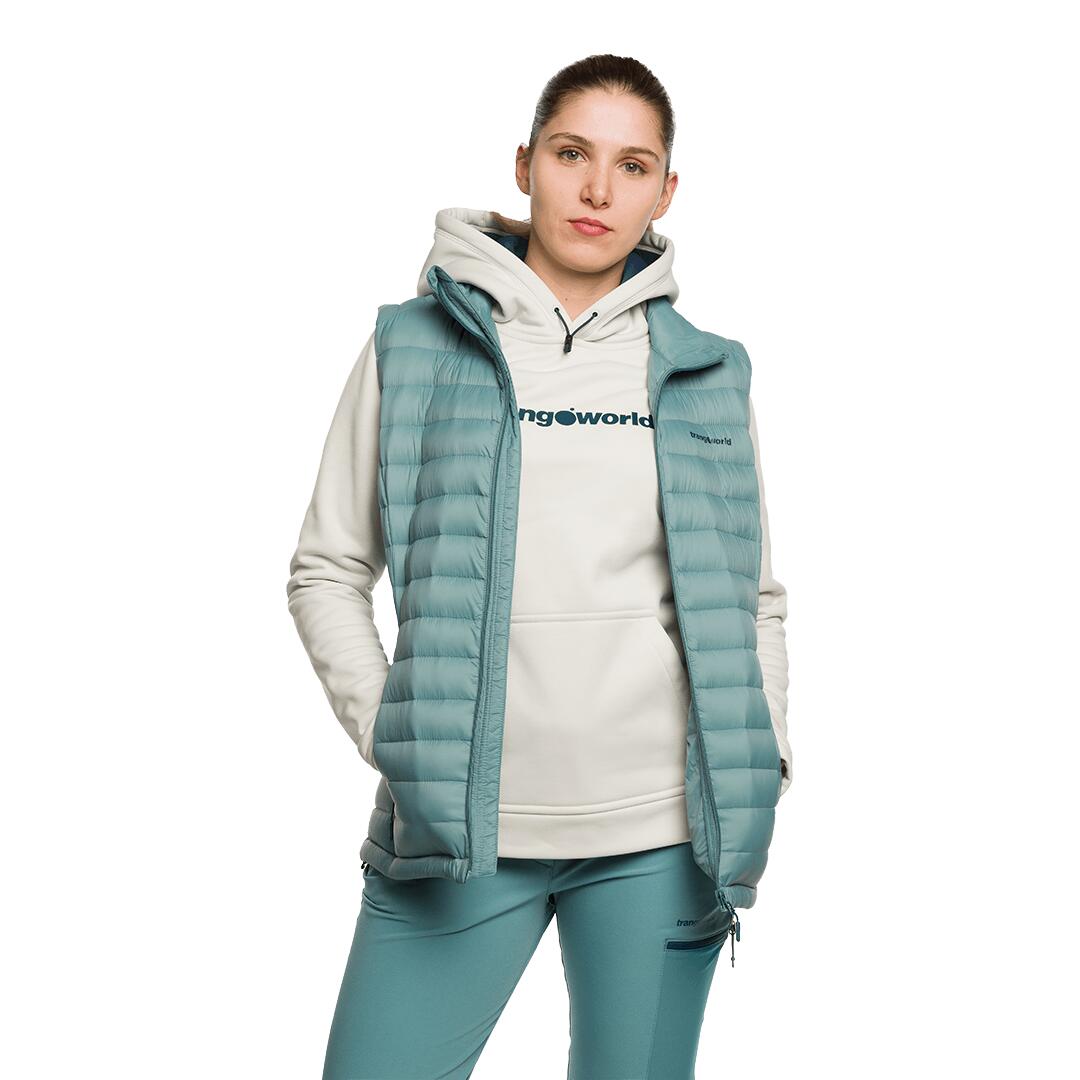 Chaleco para Mujer Trangoworld Saloria dc Azul 80g 600cuin 6/7
