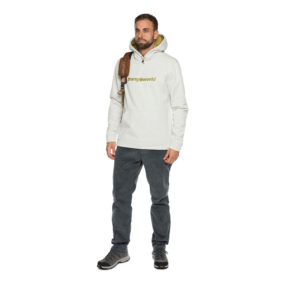 Sudadera para Hombre Trangoworld Login Gris/Verde 5/7
