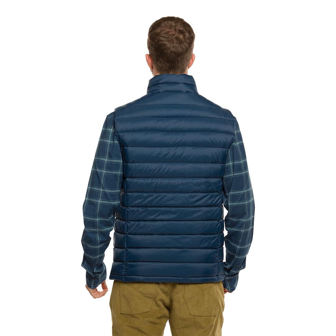 Chaleco para Hombre Trangoworld Otal dc Azul 90g 600cuin 3/7