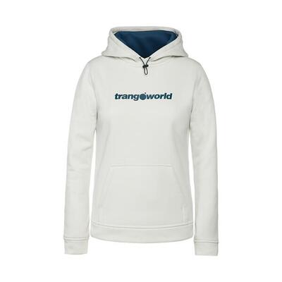 Sudadera para Mujer Trangoworld Poppi Negro/Rosa