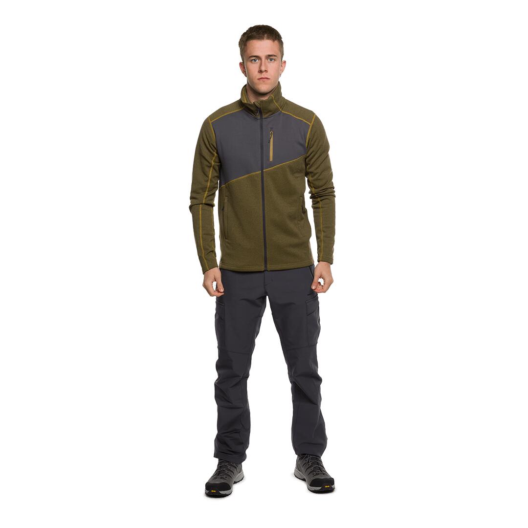 Forro polar para Hombre Trangoworld Lemps Marrón/Gris 5/7