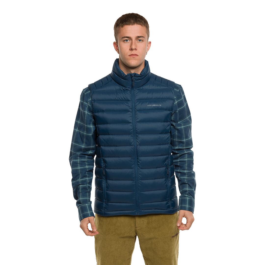 Chaleco para Hombre Trangoworld Otal dc Azul 90g 600cuin 2/7
