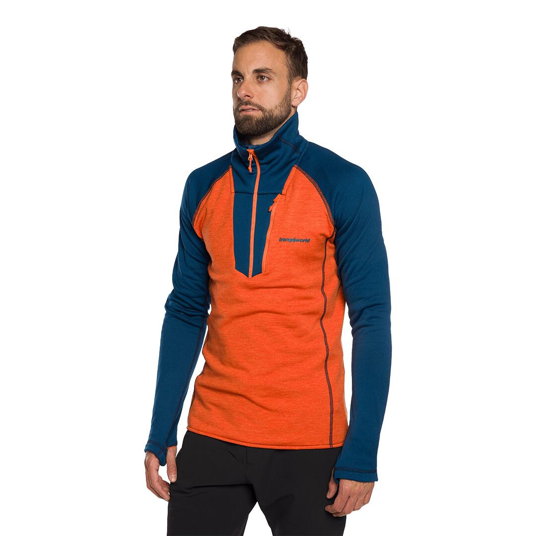 Jersey para Hombre Trangoworld Glyders Naranja/Azul 2/6