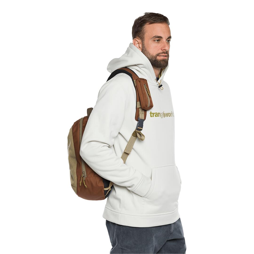 Sudadera para Hombre Trangoworld Login Gris/Verde 4/7