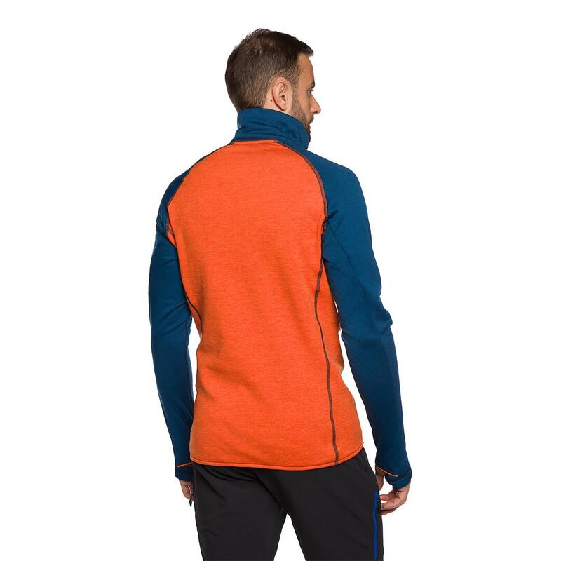 Jersey para Hombre Trangoworld Glyders Naranja/Azul