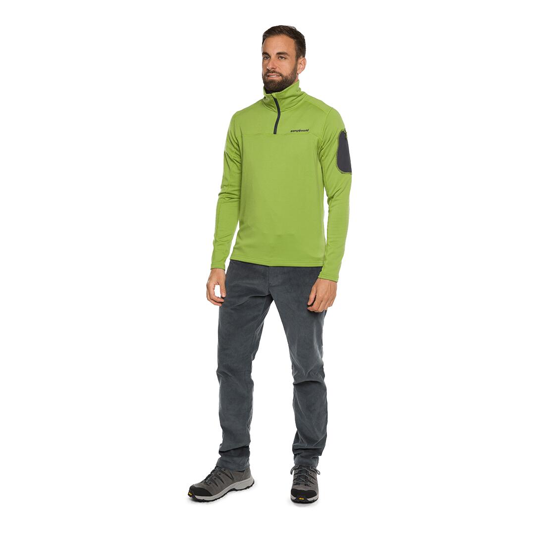 Jersey para Hombre Trangoworld Trieves Verde/Gris 4/7
