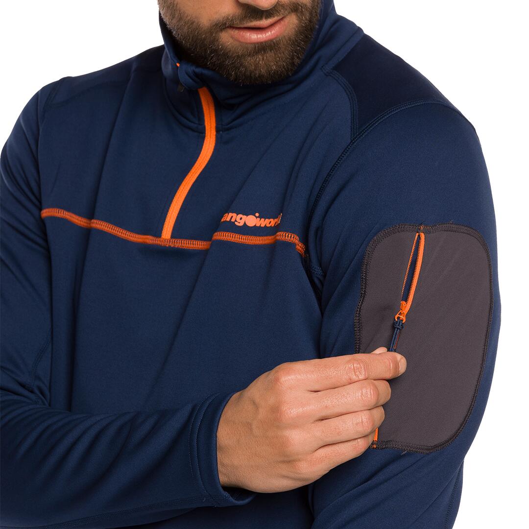 Jersey para Hombre Trangoworld Trieves Azul/Gris 5/7