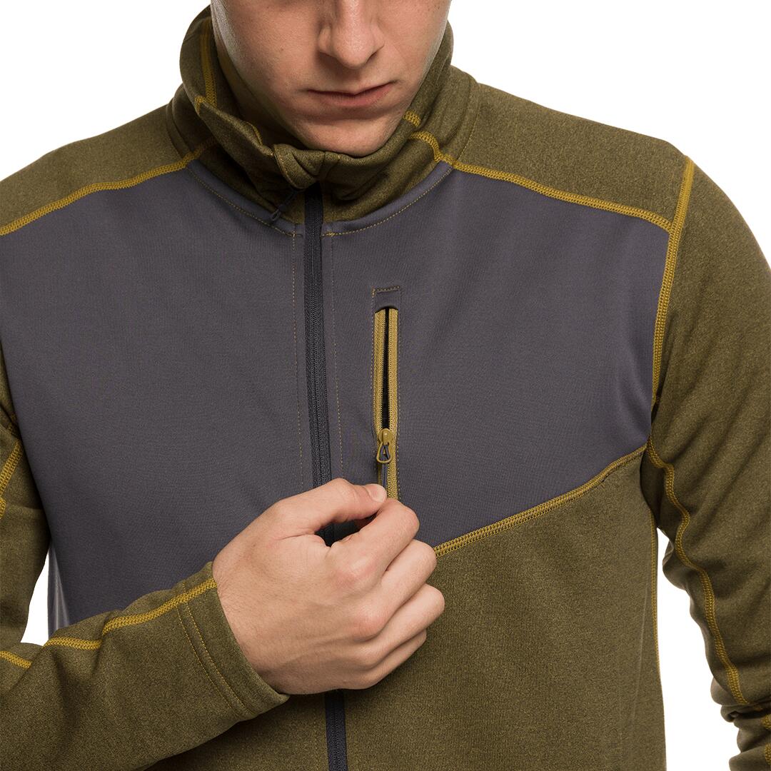 Forro polar para Hombre Trangoworld Lemps Marrón/Gris 6/7