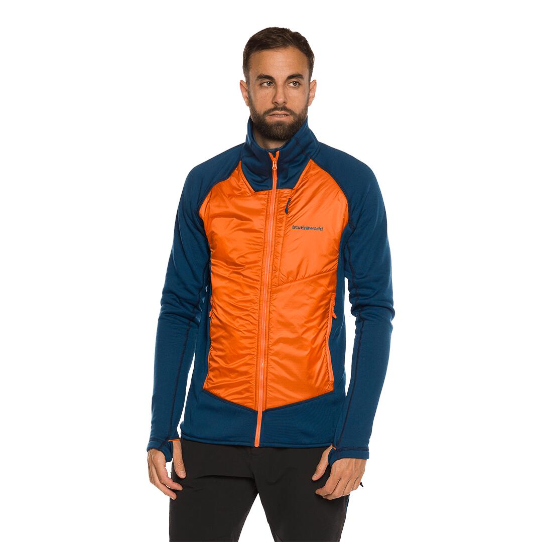 Forro polar para Hombre Trangoworld Olney Azul/Naranja 2/6