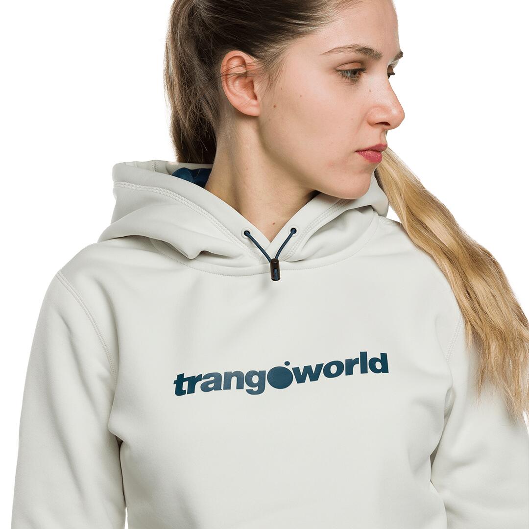 Sudadera para Mujer Trangoworld Poppi Gris/Azul 6/7