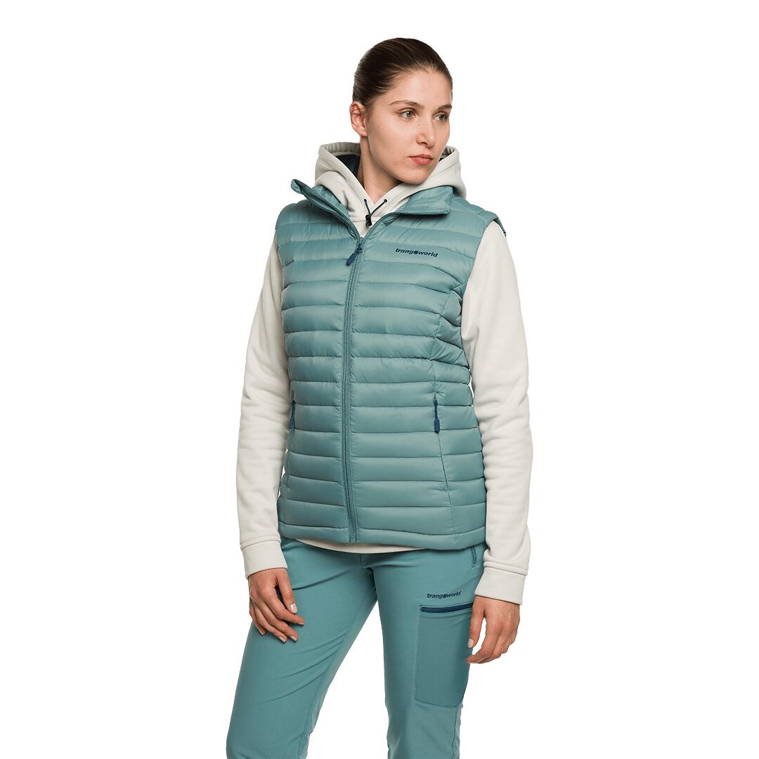 Chaleco para Mujer Trangoworld Saloria dc Azul 80g 600cuin 2/7