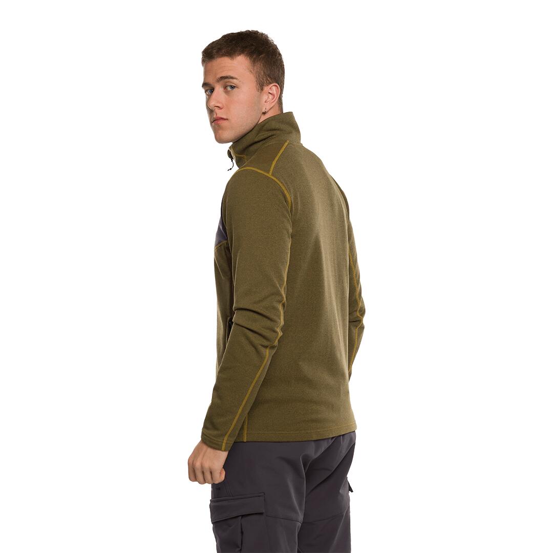 Forro polar para Hombre Trangoworld Lemps Marrón/Gris 4/7