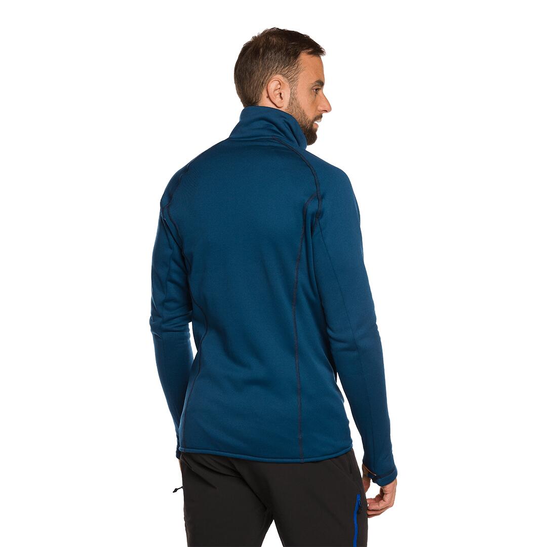 Forro polar para Hombre Trangoworld Olney Azul/Naranja 3/6