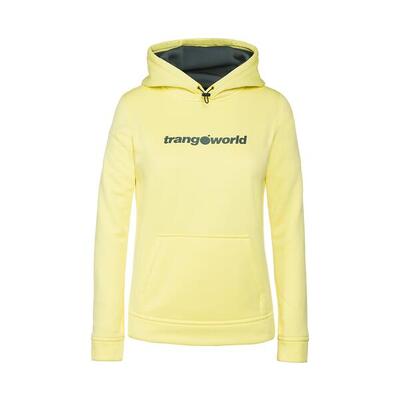 Sudadera para Mujer Trangoworld Poppi Negro/Rosa