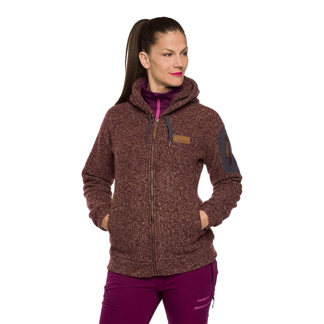 Forro polar para Mujer Trangoworld Gower st Morado/Gris 2/7
