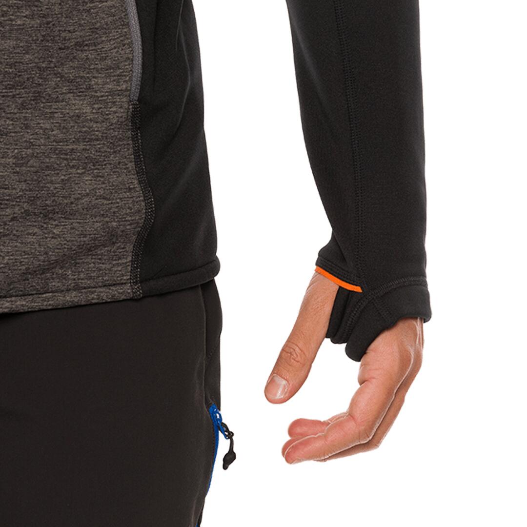 Forro polar para Hombre Trangoworld Etive Negro 7/7
