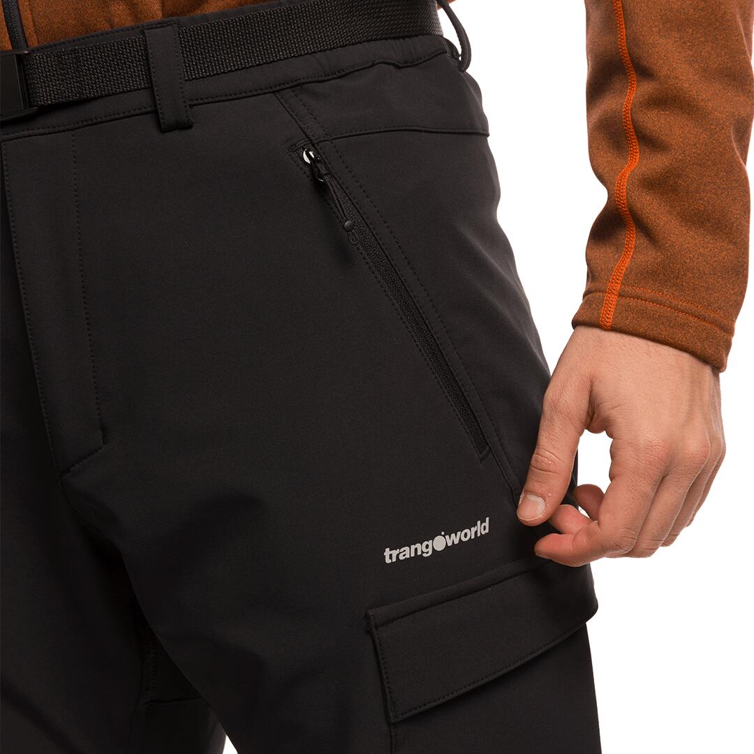 Pantalón para Hombre Trangoworld Zagora Negro 5/6