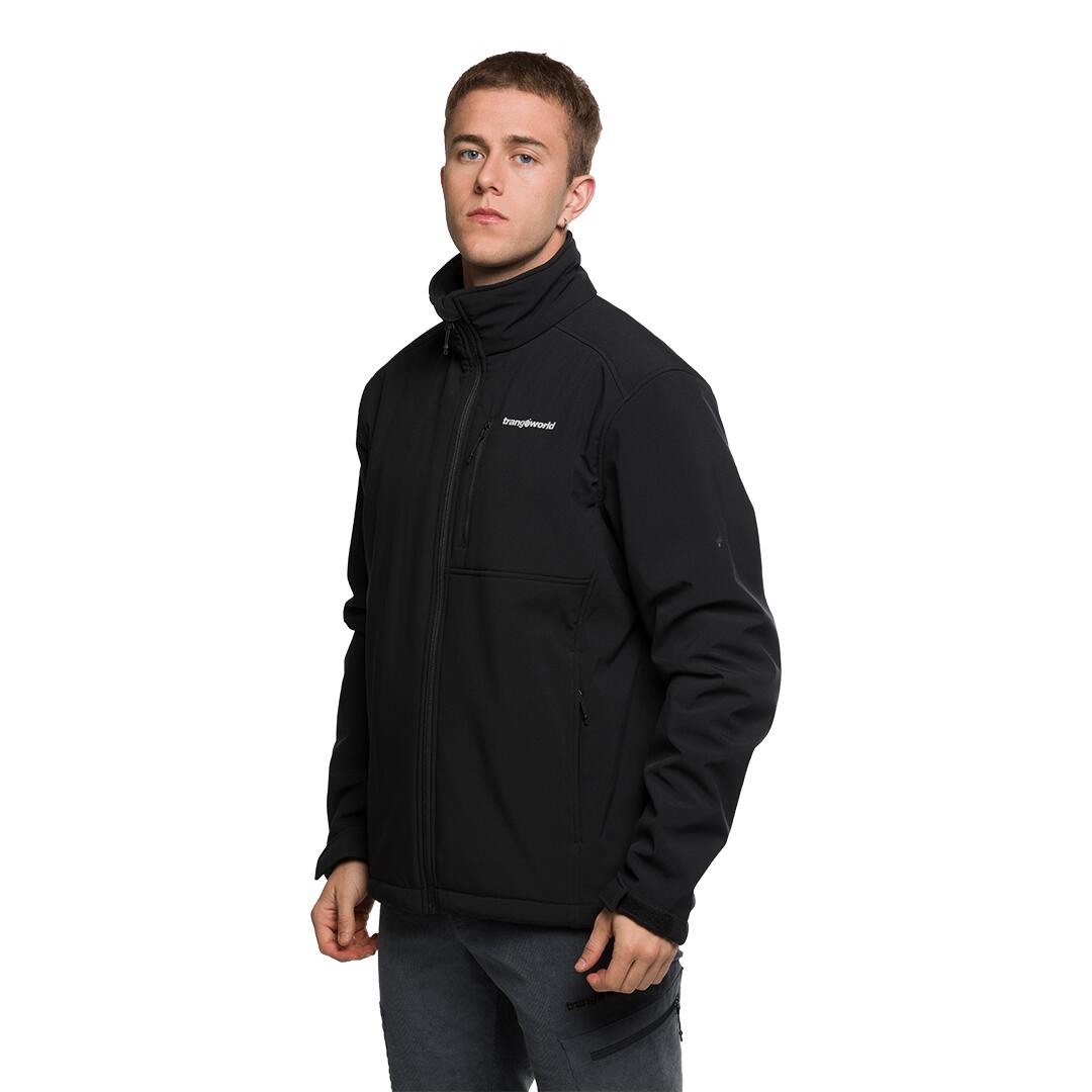 Softshell para Hombre Trangoworld Pradelles Negro 2/7