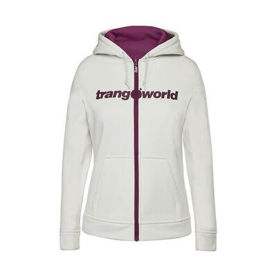 Sudadera con cremallera para Mujer Trangoworld Liena Verde/Verde