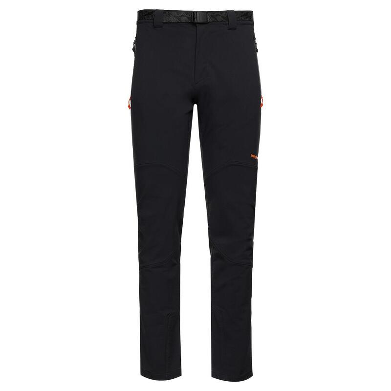 Pantalón para Hombre Trangoworld Mourelle dr Negro/Naranja protección UV+30