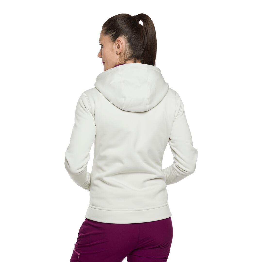 Sudadera con cremallera para Mujer Trangoworld Liena Gris/Morado 3/5