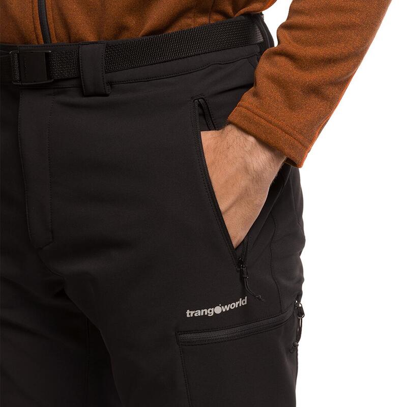 Pantalón para Hombre Trangoworld Ramlia Negro