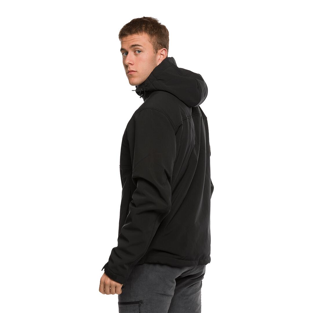 Softshell para Hombre Trangoworld Lanarce Negro 4/7