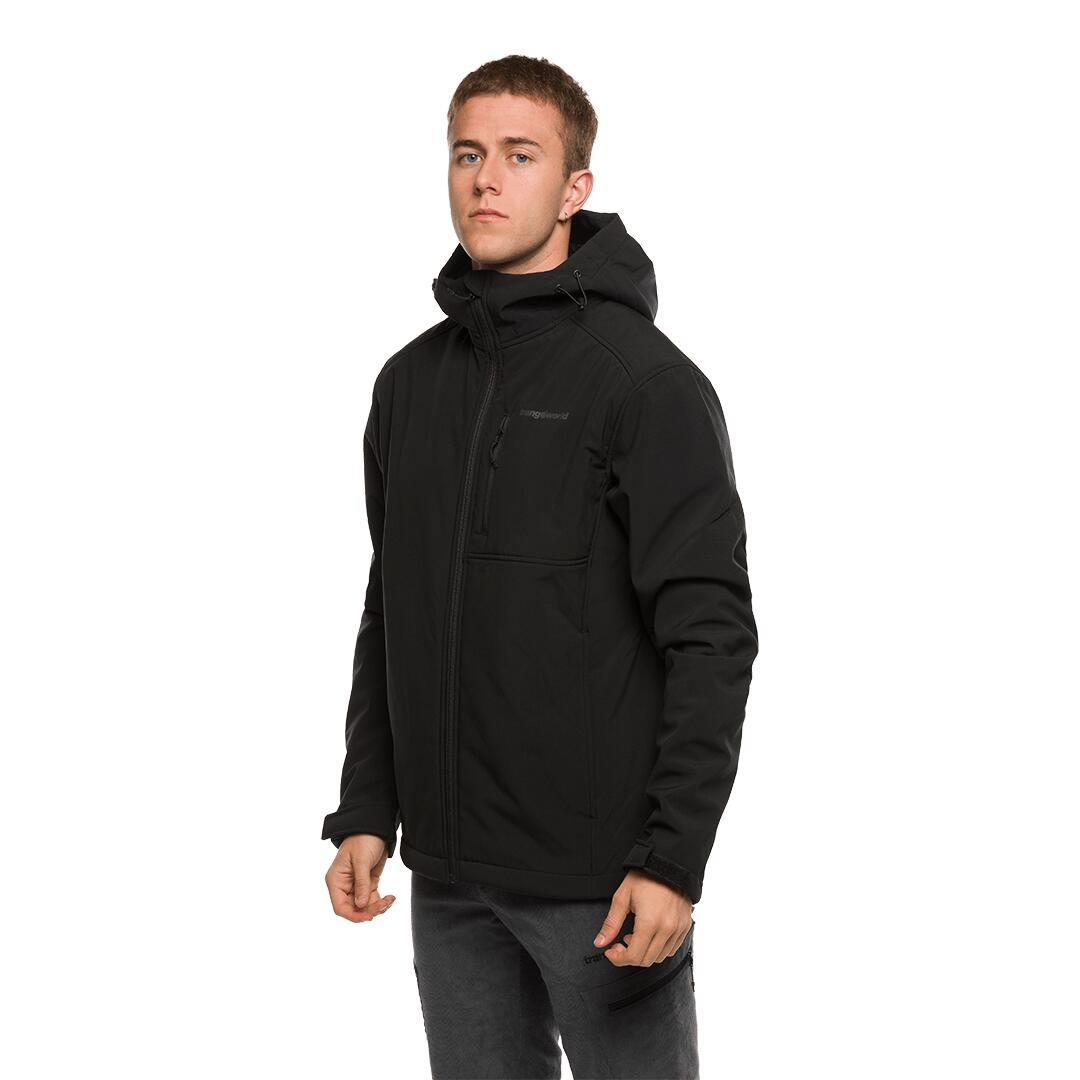 Softshell para Hombre Trangoworld Lanarce Negro 2/7