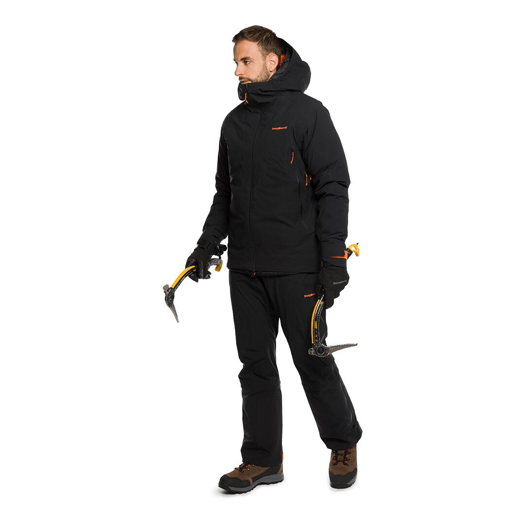 Chaqueta para Hombre Trangoworld Aladren Negro Impermeable 4/7
