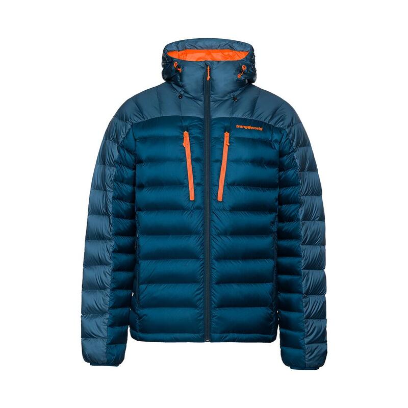 Softshell para Hombre Trangoworld Lugo Azul/Azul/Naranja 235g 700cuin