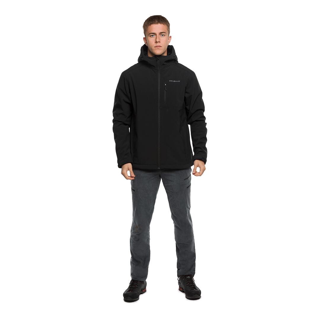 Softshell para Hombre Trangoworld Lanarce Negro 5/7