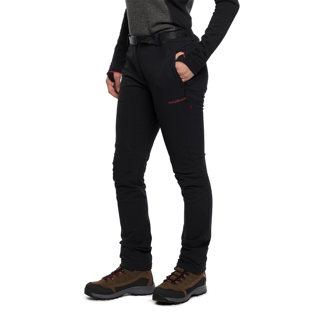 Pantalón para Mujer Trangoworld Dunai dr Negro/Negro 4/7