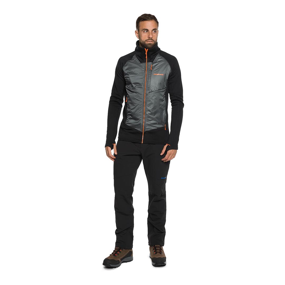 Forro polar para Hombre Trangoworld Olney Negro/Gris 4/7