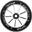 Kolečko Divine Spoked 120mm stříbrné