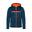 Sudadera con cremallera para Hombre Trangoworld Ripon Azul/Naranja