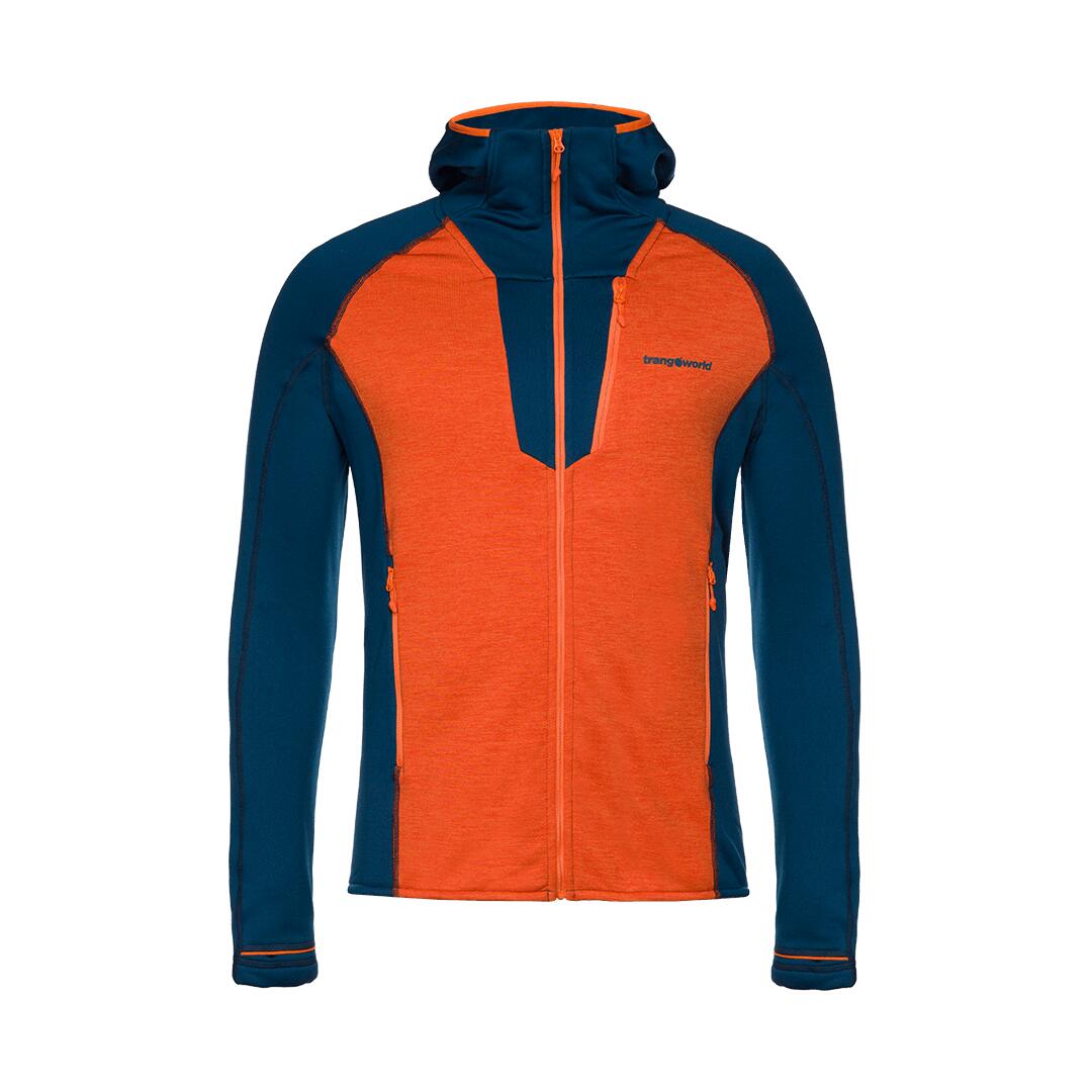 naranja / azul oscuro