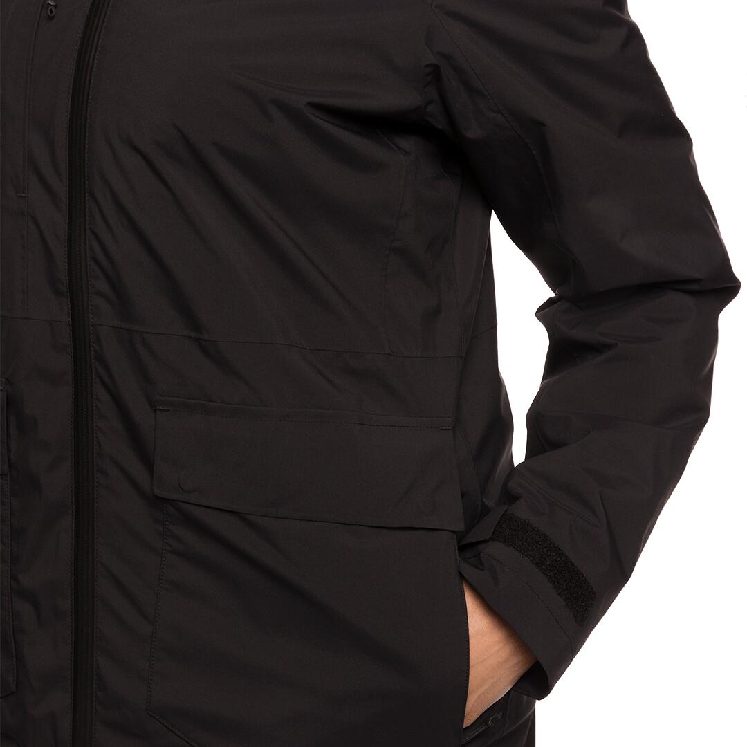 Chaqueta 3 en 1 para Mujer Trangoworld Brienz complet Negro/Negro Impermeable 6/7